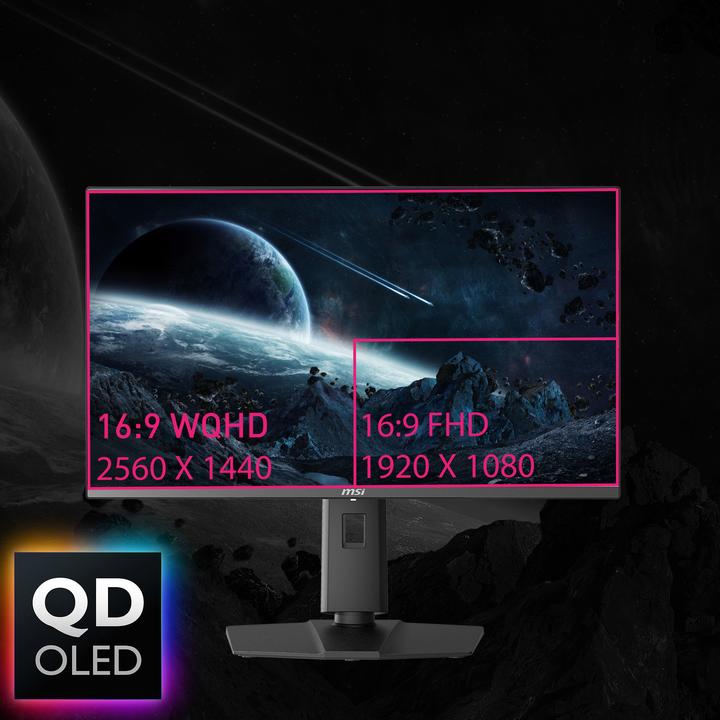 Produktbild MSI MPG 271QRXDE QD-OLED (2560 x 1440 Pixel, 26.50")
