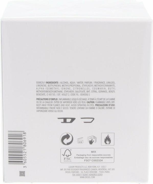 Actual product image Diesel Only The Brave (Eau de toilette, 200 ml)