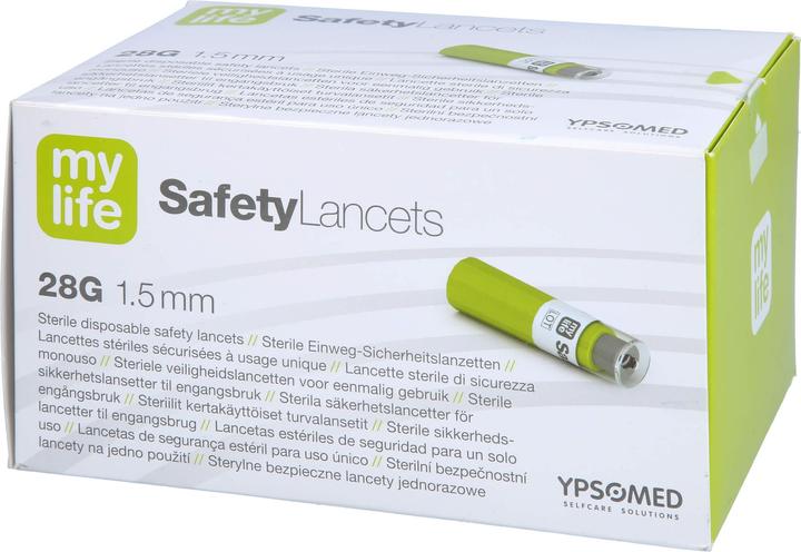 Immagine prodotto Mylife SafetyLancets lancette di sicurezza 28G (Lancette pungidito)