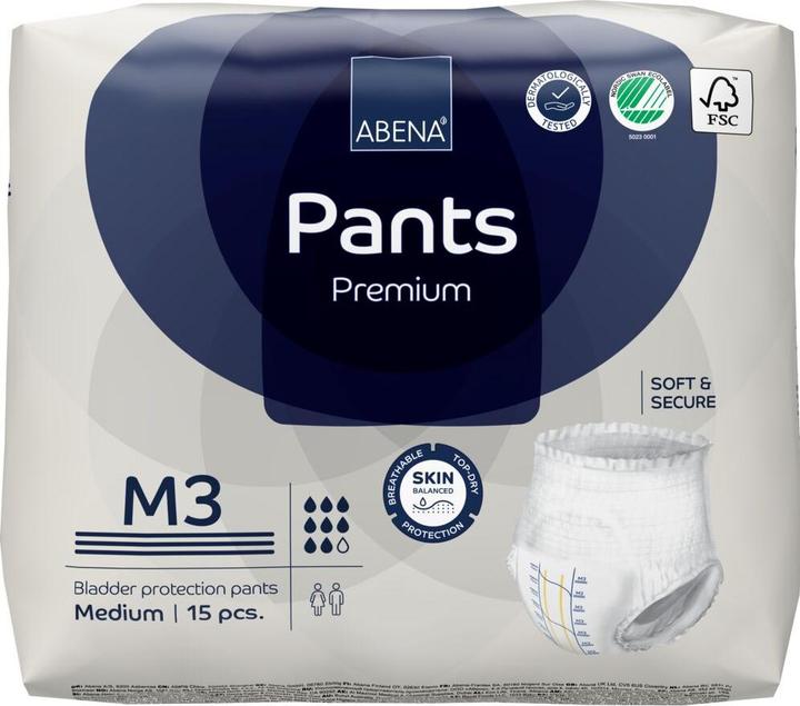 Actual product image Abena Premium M3 blue (15 x, M)