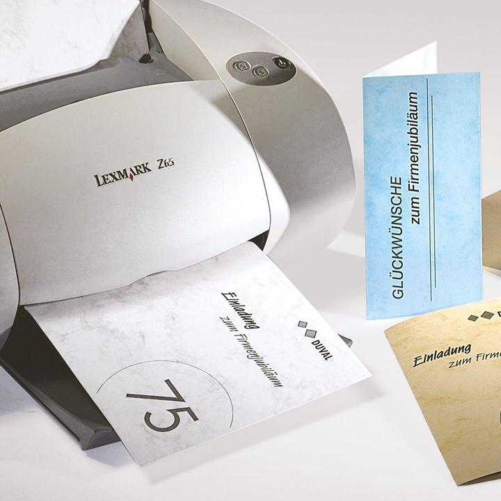 Actual product image Sigel Marble cards (A5, 185 g/m², 25 x)