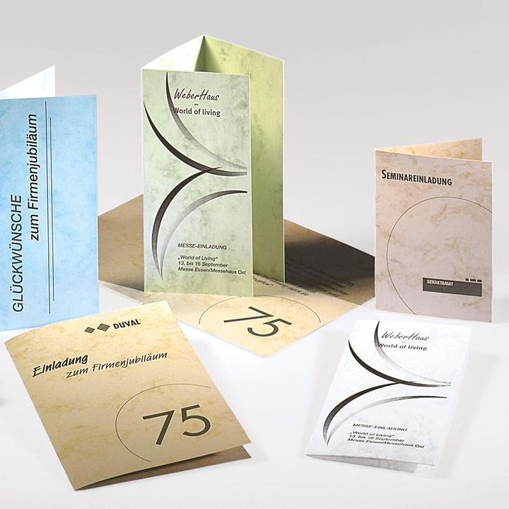 Actual product image Sigel Marble cards (A5, 185 g/m², 25 x)