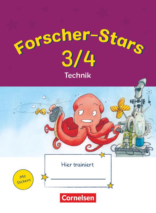 Image du produit Forscher-Stars 3./4. Schuljahr. Technik. Übungsheft mit Lösungen (Allemand, Barbara Kiesinger-Jehle, Monika Buntrock, Dirk Menzel, Heidrun Rebenstorff, 2011)