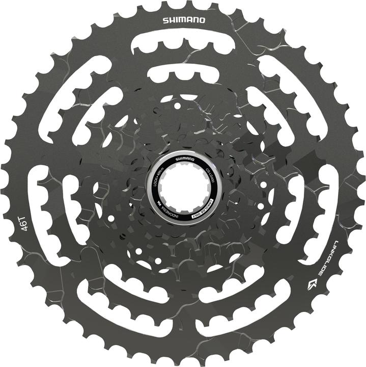 Actual product image Shimano Cues CS-LG400-9 (9-speed, 11-46)