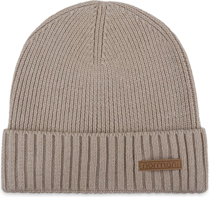 Produktbild Normani Winterset aus Merinowolle Schal und Mütze glatt Yuma - 9115