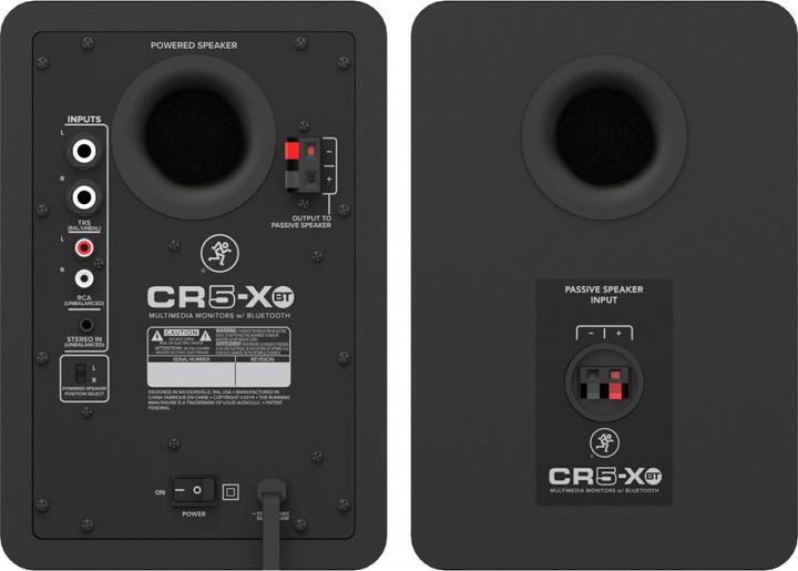 Image du produit Mackie CR5-XBT (Actif, Couples, 1x 80 W)