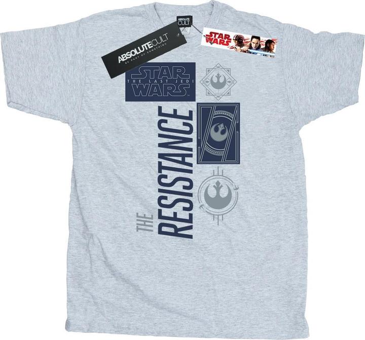 Actual product image Star Wars Mens The Last Jedi The Resistance T-Shirt (3XL)