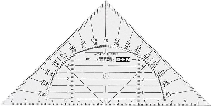 Actual product image Westcott Set square (160 mm)