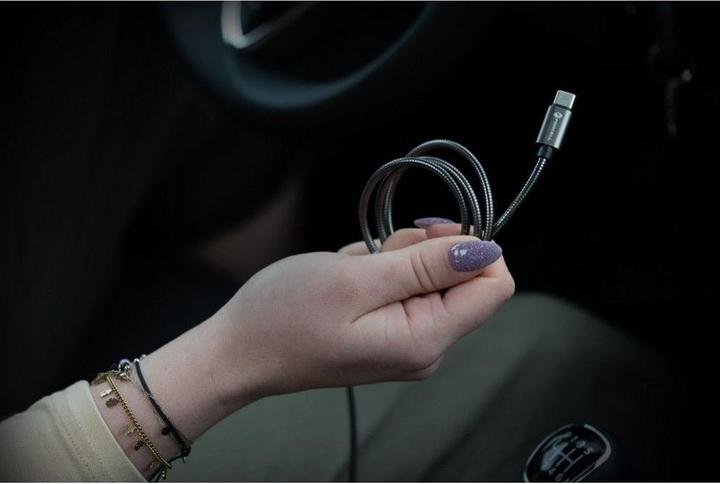 Immagine prodotto Forcell Cable F-ENERGY Metal C234 cable USB A to Type C QC3.0 2,4A 12W 1 m silver (1 m)