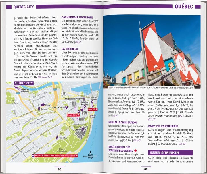 Immagine prodotto Reiseführer Kanada Ost, Montreal, Toronto, Québec (Tedesco, Carlo Teuschl, 2023)