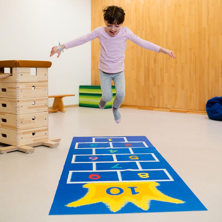 Actual product image Würfelwelt Play Carpet Bouncy King
