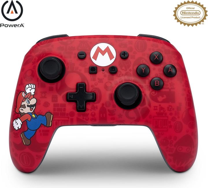PowerA Ecco Mario Controller PA1525741-01 Wireless, NSW (Switch)