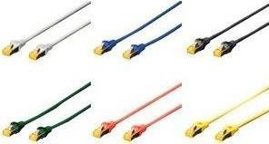 Produktbild Digitus CAT 6A S-FTP Patchkabel Cu LSZH AWG 26/7 Länge 7 m Farbe Grün (S/FTP, CAT6a, 7 m)