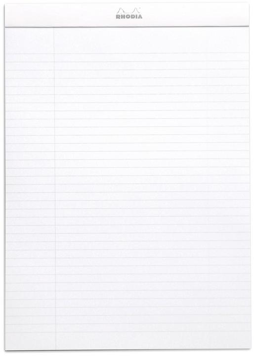 Valori nutrizionali e ingredienti Rhodia Blocchi pinzati 80g Basi (A4+, Righe)