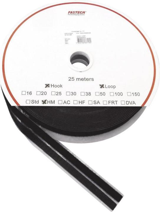 Actual product image Fastech Velcro tape for sticking on Adhesive- (10 mm)
