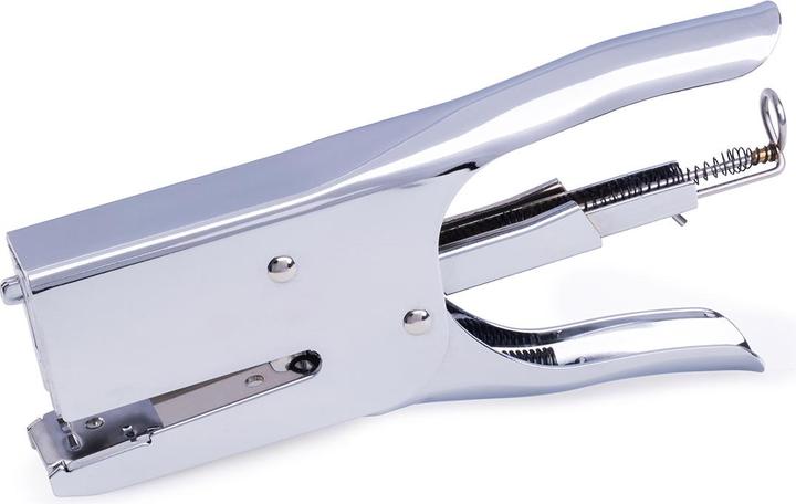 Office Products scissor stapler, 50 sheets, silver (50 Sheets)