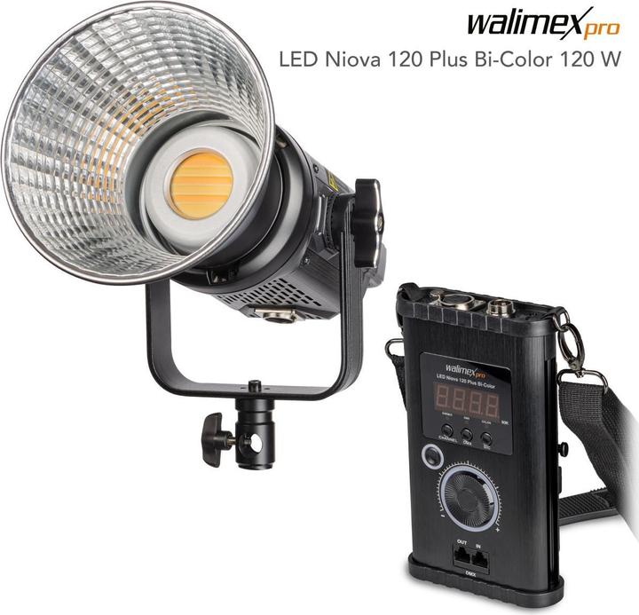 Actual product image Walimex pro LED Niova 120 Plus Bi-Color 120W (Studio light)