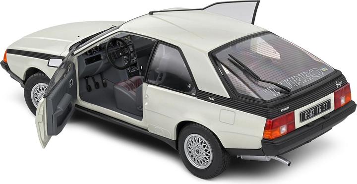 Actual product image Solido 1:18 Renault Fuego Turbo white