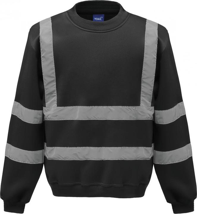 Produktbild Yoko Sweatshirt hohe Sichtbarkeit Rundhalsausschnitt (XXL)