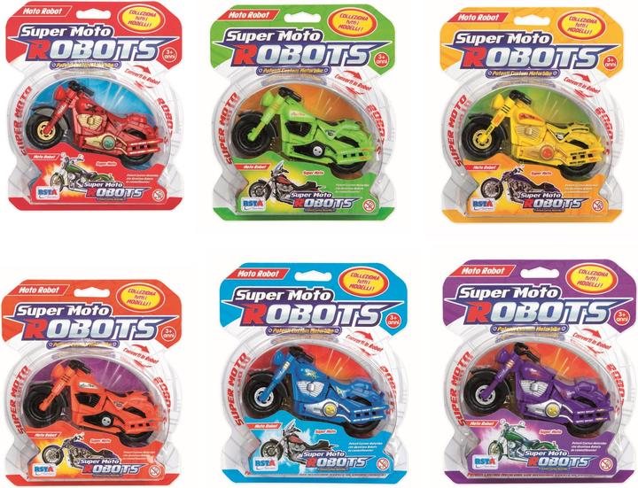 Rs Toys Super Moto Robots Display