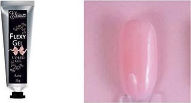 Image du produit Elisium Flexy Gel Rose nail gel 25g (Roses, Vernis couleur)