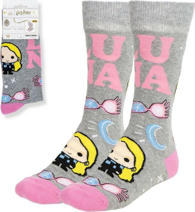 Image du produit Cerdá Chaussettes Harry Potter Luna Chibi 36-43 (Une unité par pack, 36 - 43)