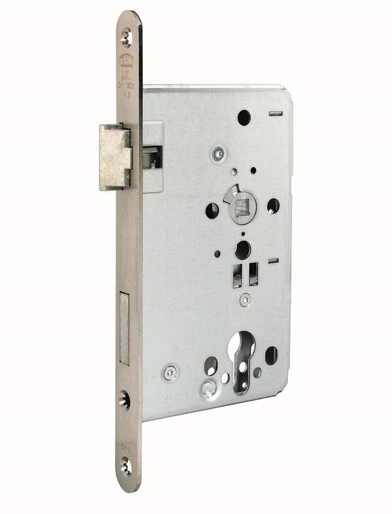 Produktbild BKS Objekt-Einsteckschloss 0715 PZ 20/ 55/72/8 mm DIN links Edelstahl abgerundet Klasse 4 (Einsteckschloss)