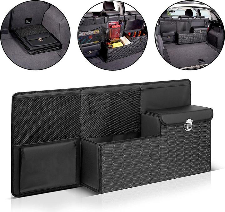 Image du produit Stahlwerk Organisateur De Coffre To-995 St Organisateur De Voiture Différents Compartiments