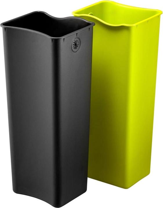 Produktbild EKO Treteimer Ecofly 2x20 Liter edelstahl (40 l)