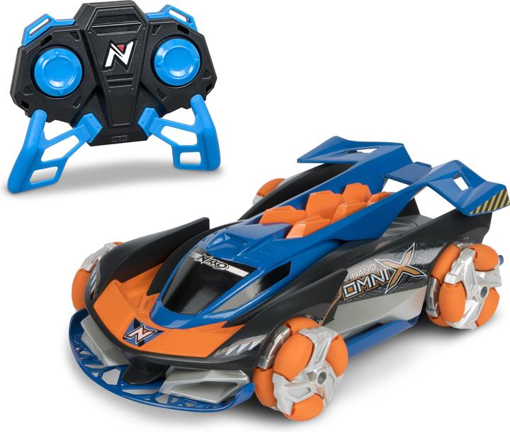 Image du produit Nikko 10202 Nano Omni X, voiture RC télécommandée, voiture de course jusqu'à 14 km/h, roues