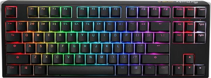 Ducky One 3 Classic Black/White TKL Gaming Keyboard, RGB LED - MX-Black (DE, Cable)