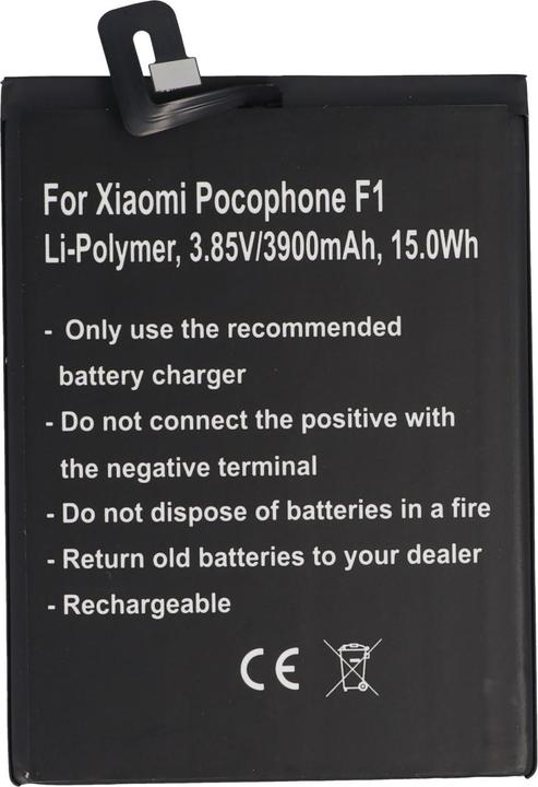 Image du produit AccuCell Batterie Xiaomi Pocophone F1