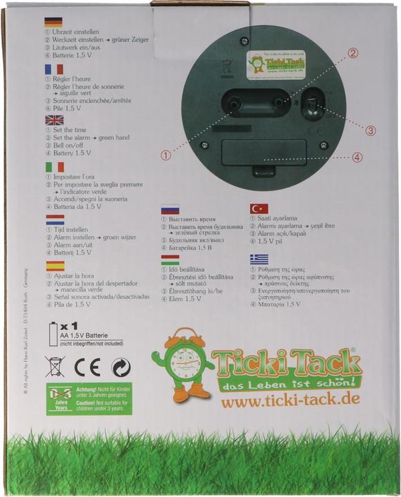 Produktbild AccuCell ABC spielerisch die Uhrzeit lernen