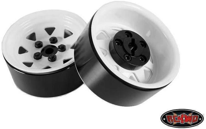 Image du produit Rc4Wd 5 jantes Lug 1.9" en acier Beadlock