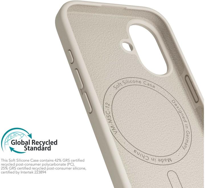 Immagine prodotto Vonmählen Custodia in silicone morbido per iPhone 16 (Apple iPhone 16)