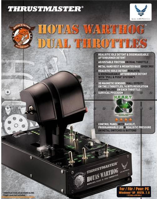 Produktbild Thrustmaster Hotas Warthog Dual Throttle (PC)