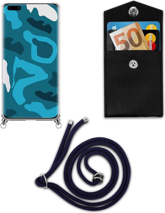 Produktbild Cadorabo TPU Handy Kette SILBER Cover