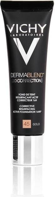 Produktbild Vichy Dermablend (3D Correction) Hautunebenheiten optisch korrigierendes Make-up (45 Gold)