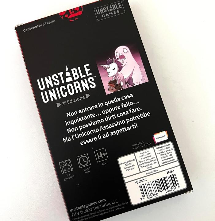 Immagine prodotto Asmodée Unstable Unicorns - Nightmares (Pack Espansione)
