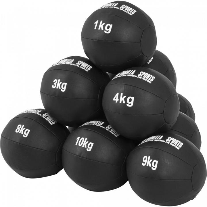 Produktbild Gorilla Sports Medizinball Set (55 kg, 290 mm)