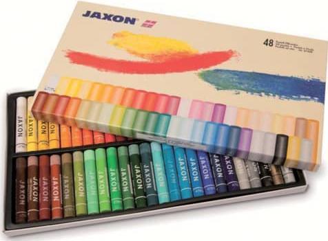 Actual product image Jaxon Oil crayons 48s (Multicoloured, 48 x)