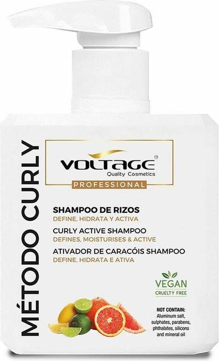 DVA Electric RIZOS METODO CURLY champú 500 ml (500 ml, Flüssiges Shampoo)