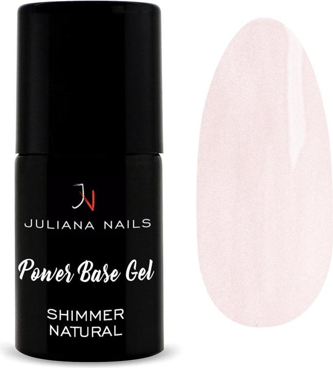 Juliana Nails Power Base Gel (Shimmer Natural, UV-Gel Lack)