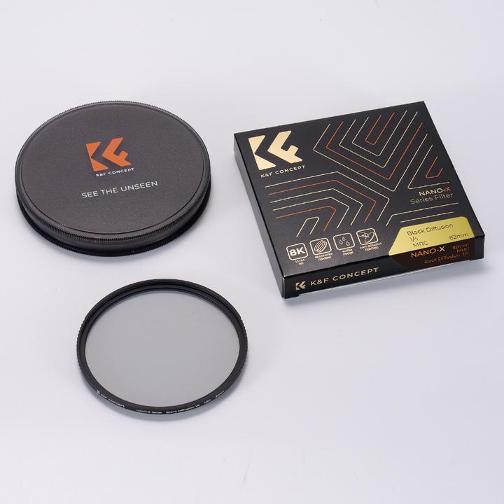 Produktbild K&F Concept Filter K&F Filter Diffuser HD Black Mist 1/8 K&F 46mm 46 mm (46 mm, Black Mist Filter)