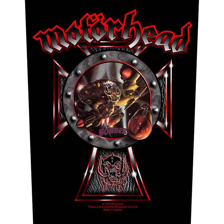 Immagine prodotto Motorhead Iron Cross Bomber 2004 Tasca a Toppa - 95% Cotone, 5% Poliestere (1 x)