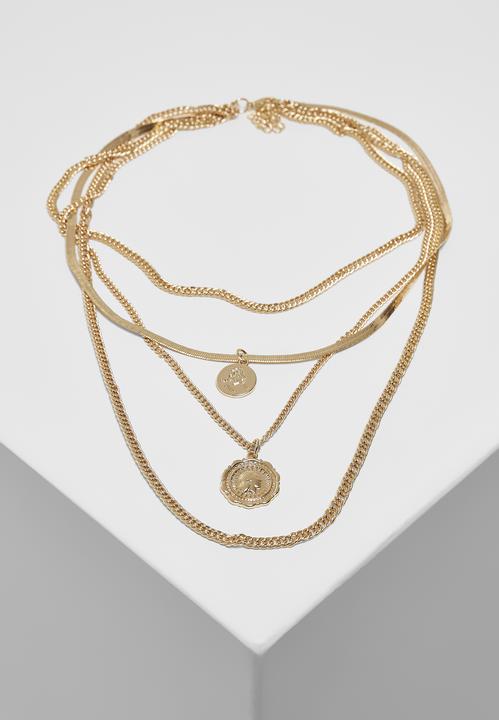 Produktbild Urban Classics Flat Layering Necklace (70% Eisen, 30% Zink)