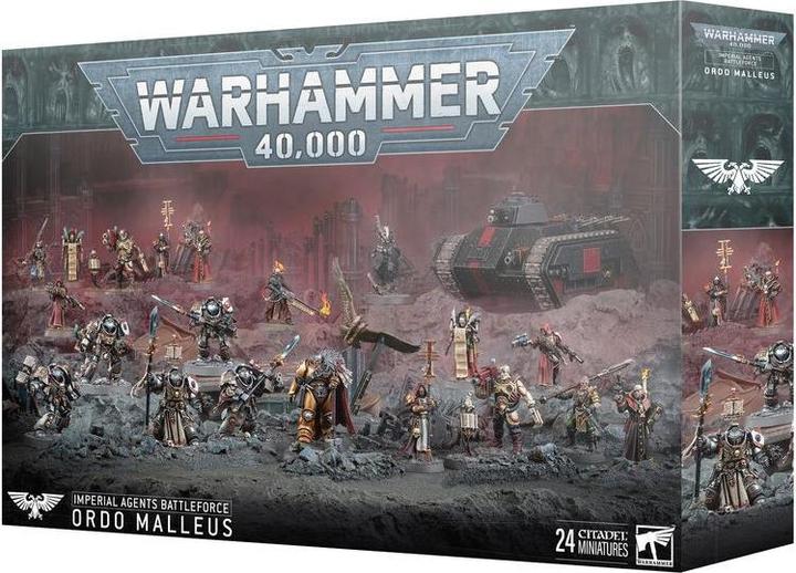 Produktbild Games Workshop Warhammer 40k - Battleforce Agents Imperiaux : Ordo Malleus (2024) (Kunststoff)