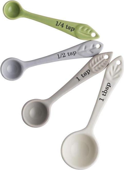 Actual product image Mason Cash 2001.077 Measuring Spoons, Stoneware, Multicoloured