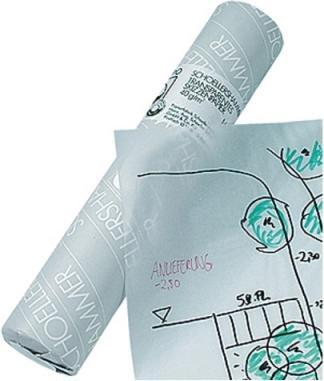 Actual product image Schoellershammer Transparent paper Glama 110cmx20m (112 g/m²)