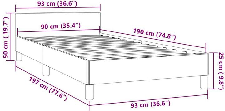 Image du produit VidaXL Tiffi (90 x 190 cm)